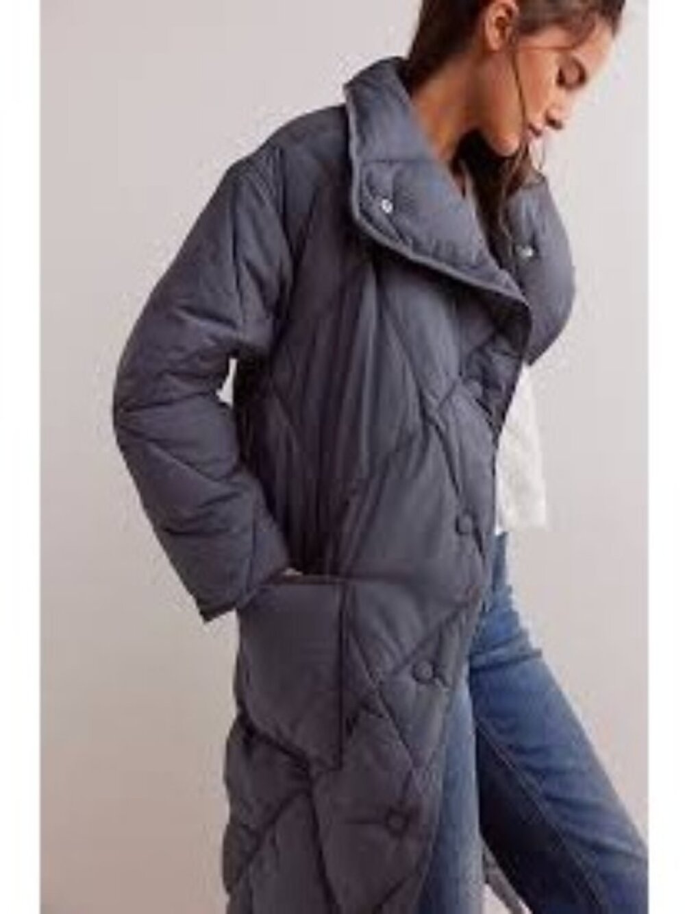 Free People We The Free Joanna Maxi Puffer Jacket Outdoors Winter Warm Womens XS